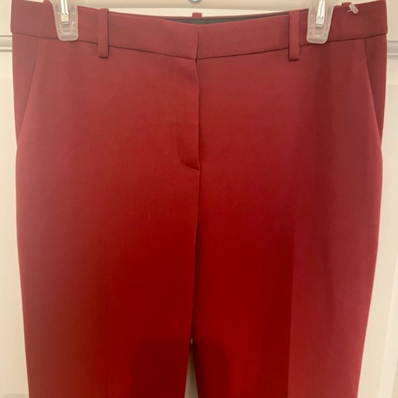 Theory Cherrywood Lolka Women's Trousers NWT - Picture 2 of 7